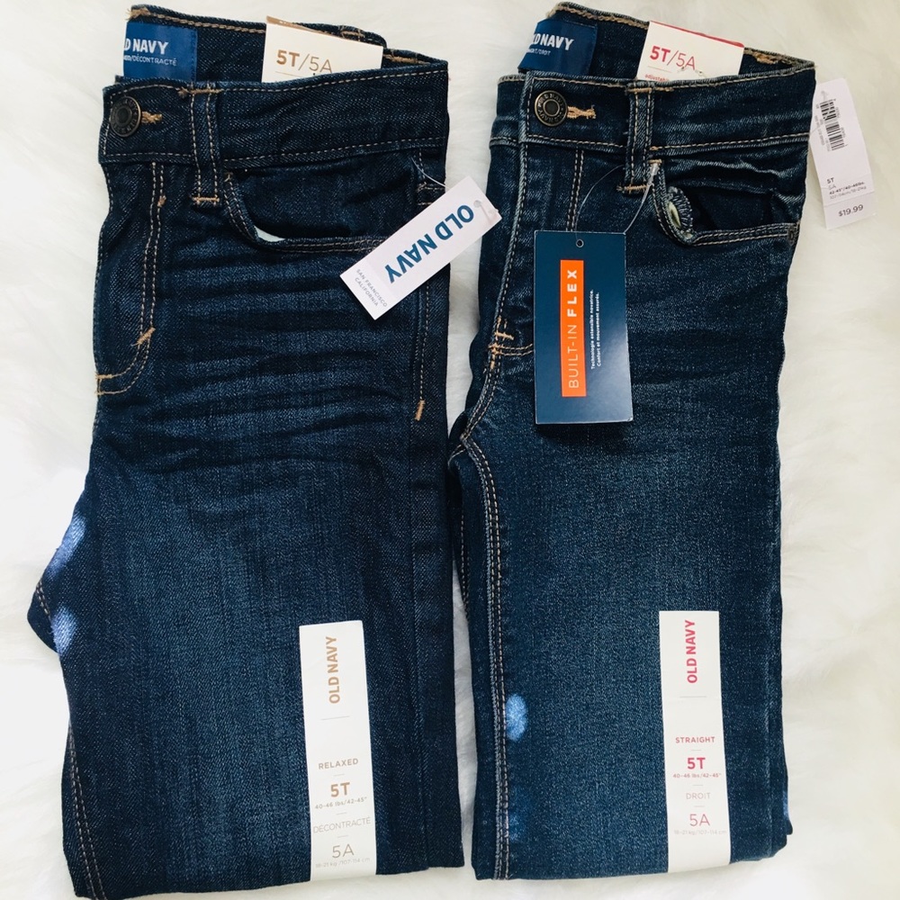 ⭐️ BRAND NEW ⭐️ Bundle of Old Navy Toddler Jeans